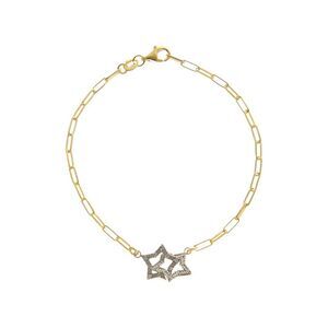 Meshmerise 18K Over Silver 0.10 Ct. Tw. Diamond Bracelet